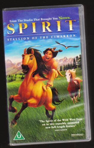 Spirit Stallion Of The Cimarron Animation Vhs Pal Uk Video Rare Ebay