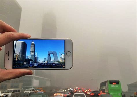 Beijing Smog Before And After Photos Reveals Landmarks Covered In Smog