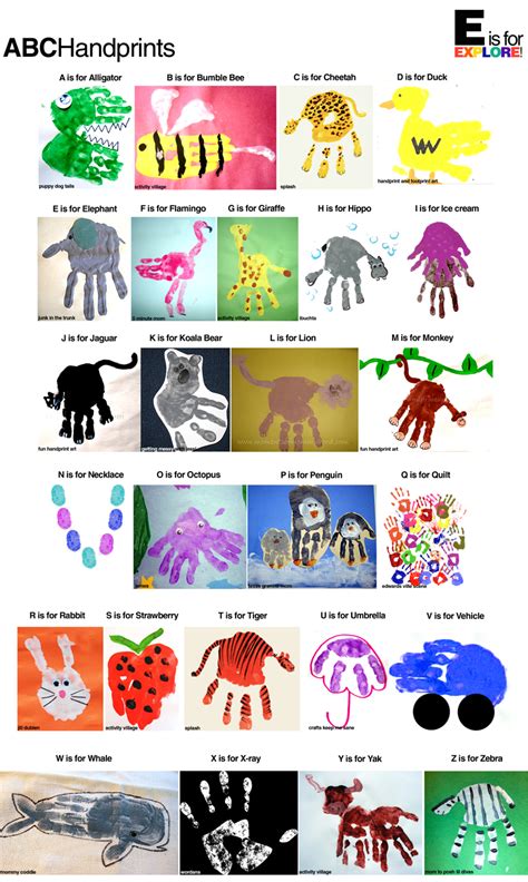 Kindergarten Tales Handprint Idea