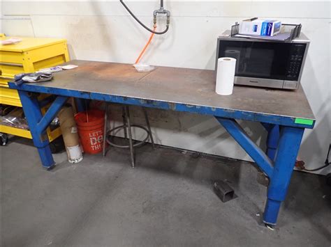 30x80x2 Steel Fab Table Hydro Systems Usa Inc Online Auction