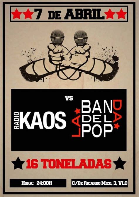 Radio Kaos La Banda Del Pop 16 Toneladas