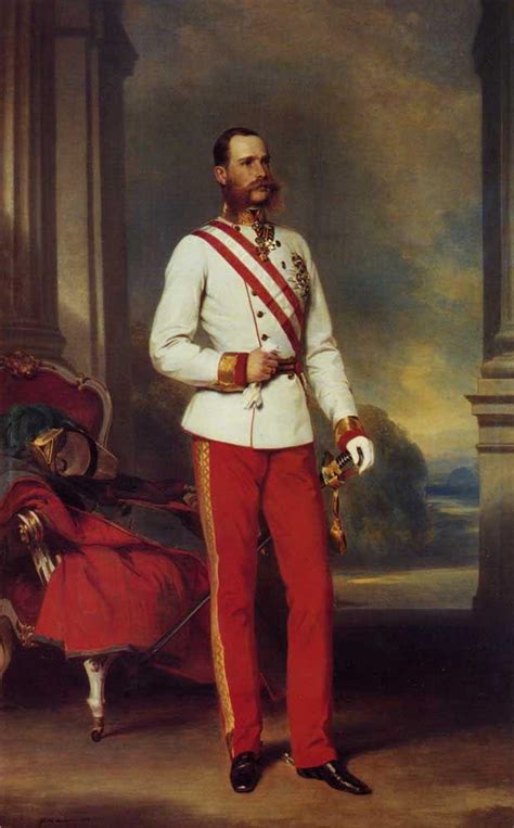 Franz Joseph I Emperor Of Austria Wearing The Dress Uniform Of An
