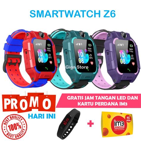 Jual Jam Tangan Anak Smart Watch Phone Smartwatch Kids Imoo Z6 Imo Ip