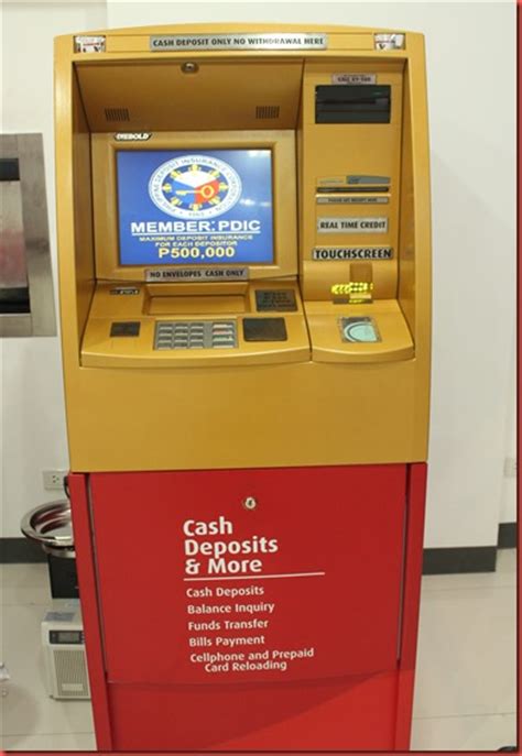 Sallen electrum cash deposit machine. Bank of the Philippine Islands Teller Machine ATM Deposit