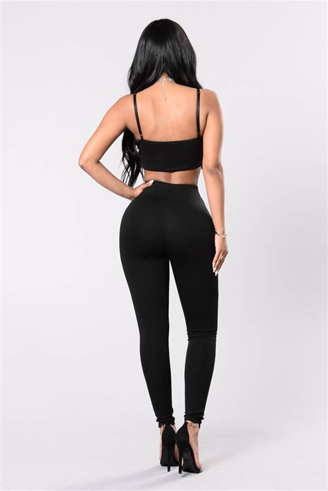 ready or hot leggings black leggings by fashion nova