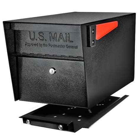 Mail Boss Mail Manager Pro Locking Post Mount Mailbox With High