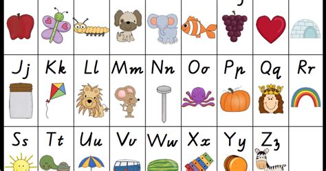Miss Jacobs Little Learners Alphabet Chart Freebie