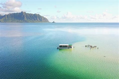 Kaneohe Sandbar Oahu Excursion En Bateau Avec Plongée En Apnée Et