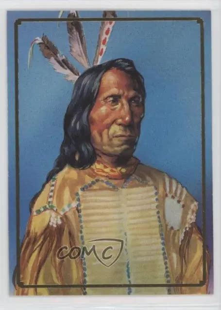 1995 Bon Air Native Americans Great Indian Leaders Red Cloud 65 0qx8