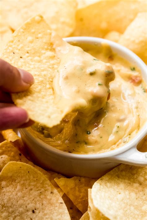 Texas Green Chili Queso Dip Recipe Little Spice Jar