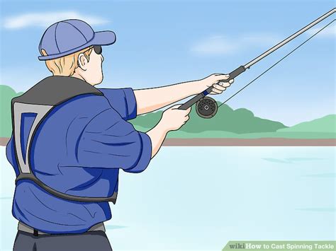 How To Cast Spinning Tackle 13 Steps With Pictures Wikihow