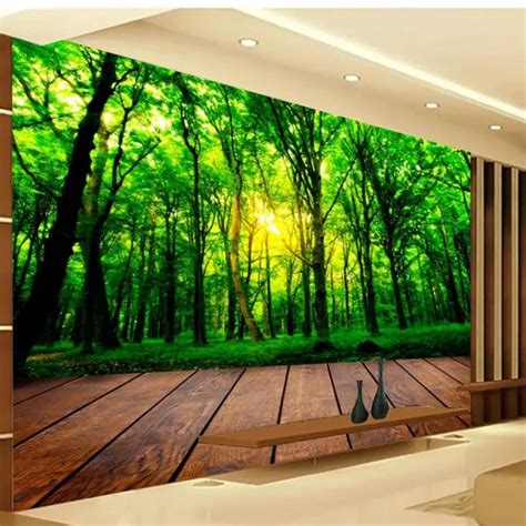 Buy Large Size 3d Photo Mural Wallpaper For Living