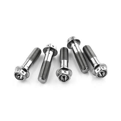 Stainless Steel Race Drilled Hex Head Bolt M10 X 125mm X 40mm 5 Pack
