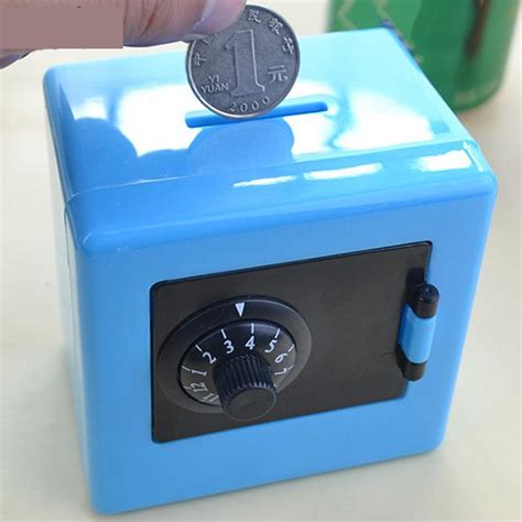 Children Combination Code Safe Lock Piggy Bank Money Box For Saving