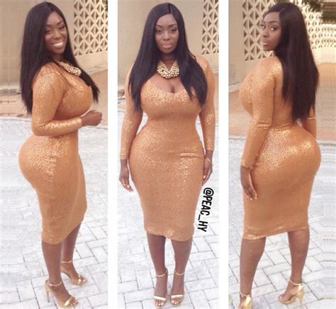 15 Photos That Prove Peace Hydes Ghanas Curve Queen ~ Welcome To 12naija