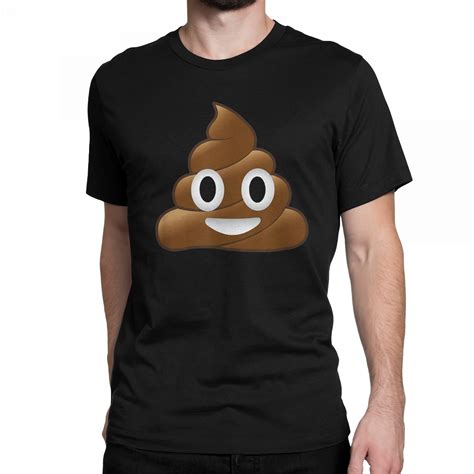 Emoji Poop Pile Of Poo Humor Cute Funny Smiley Emoticon T Shirt Sml