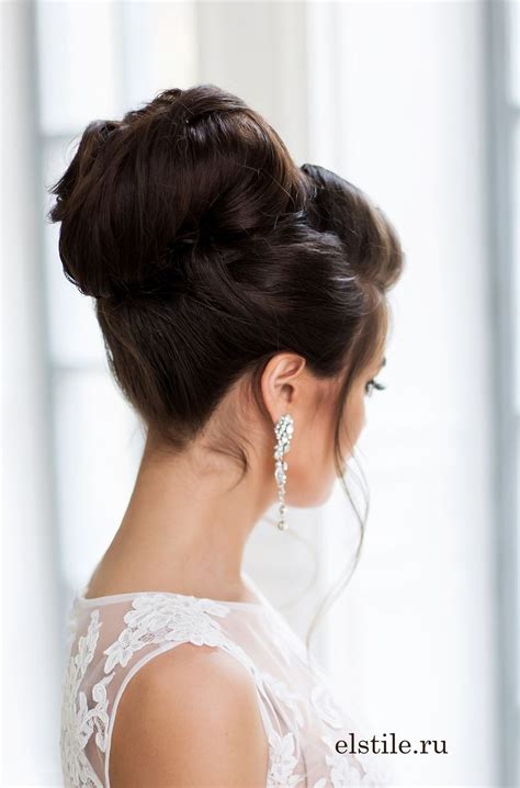 Gallery Topknot Wedding Hairstyle Updo Deer Pearl Flowers 2023