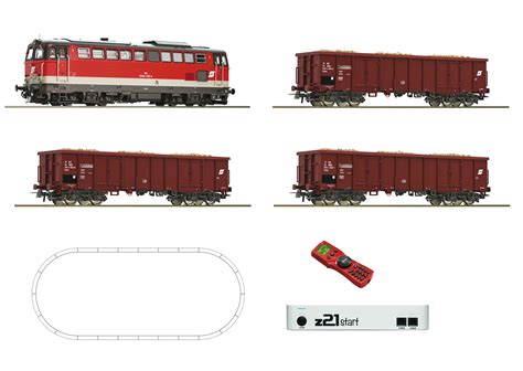 Roco Digital Starter Set Z21 Diesel Locomotive Series 2043 And Freight