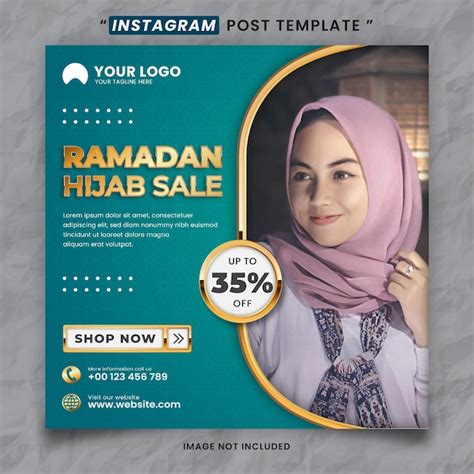 Premium Vector Ramadan Sale Media Social Post Template