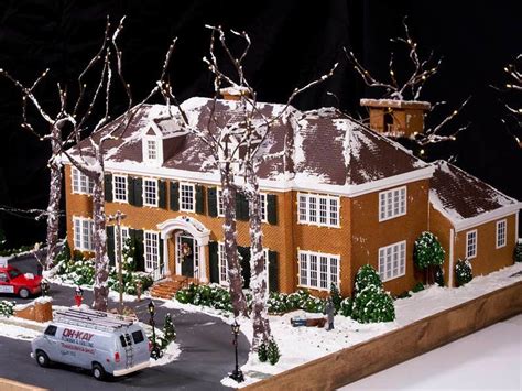 Home Alone House Created Out Of Gingerbread To Mark Films 30th