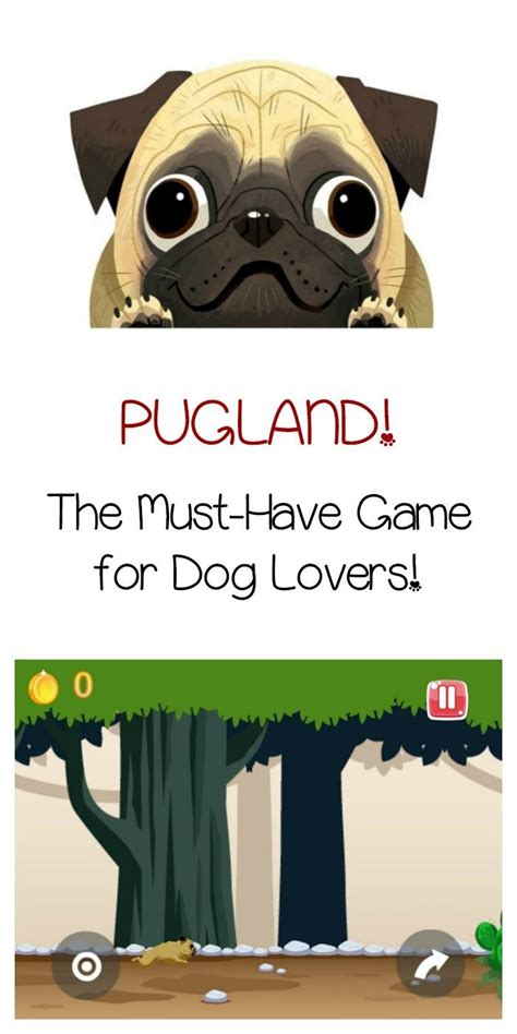Pug Land App Super Cute And Free Adventure Game Dog Games Pugs Dog