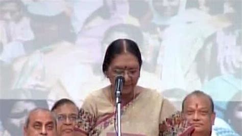 Every Woman Here Feeling Like Chief Minister Said Gujarats First Woman Cm Anandiben Patel