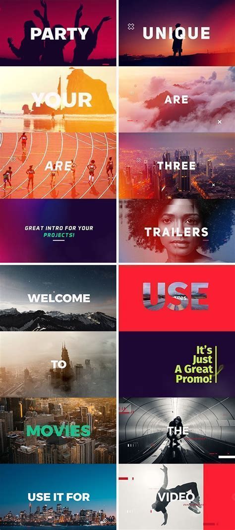 Modern promo typography premiere pro | mogrt is a super … free. Typography Promo - After Effects Template # ...