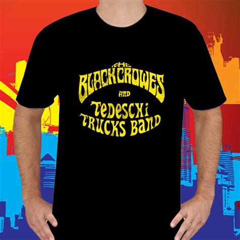 Buy The Black Crowes And Tedeschi Trucks Band T Shirt Men Fashion T Shirt Funny Man Tshirt Male