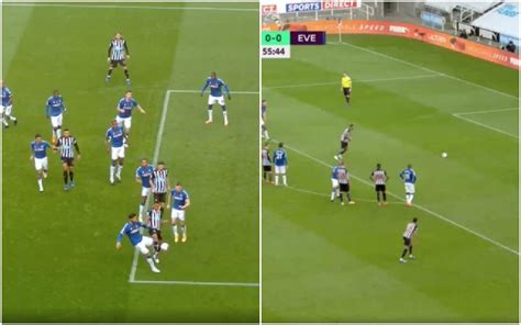 Partido de la jornada 21 de la premier league en goodison park. Video: Wilson scores penalty for Newcastle vs Everton after