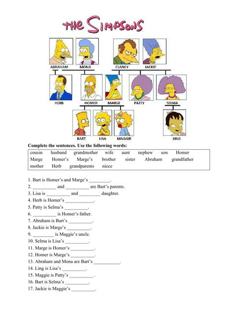 Share your family history share the full picture of your family and how it's grown. Family tree online pdf activity for A1
