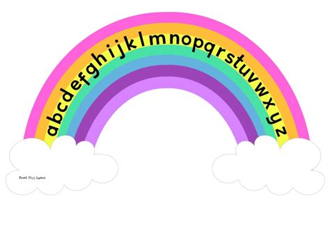 Rainbow Letter N Woo Jr Kids Activities Rainbow Alphabet Printable