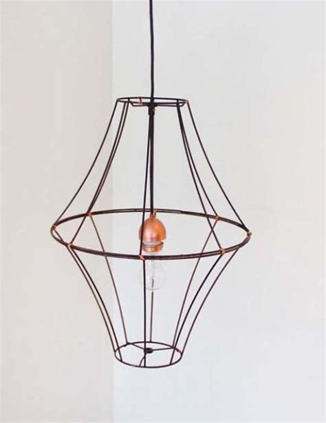 Before And After Dusty Old Lamps Are Transformed Into A Diy Pendant