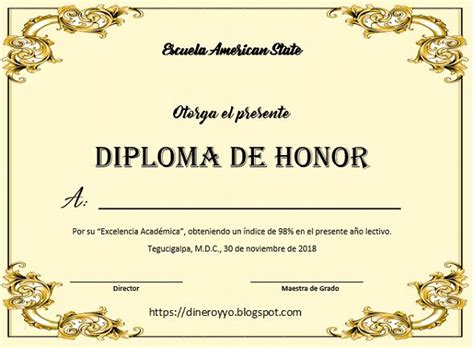 Pin En Diplomas