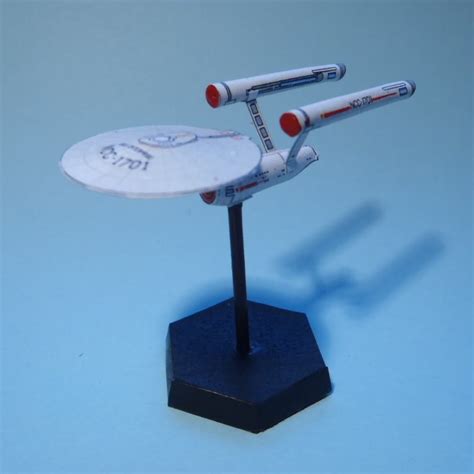 Papercraft Star Trek Ships For Miniature Gaming Tektonten Papercraft