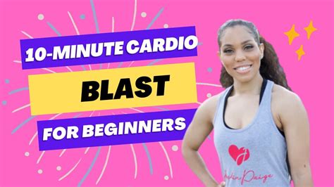 Minute Fast Blasting Cardio Workout For Beginners Ii No Equipment Needed Youtube