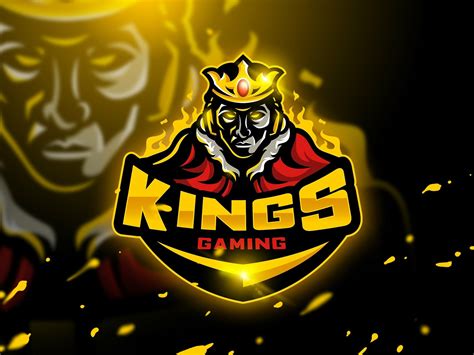 Kings Gaming Mascot And Esport Logo By Logo Templates On
