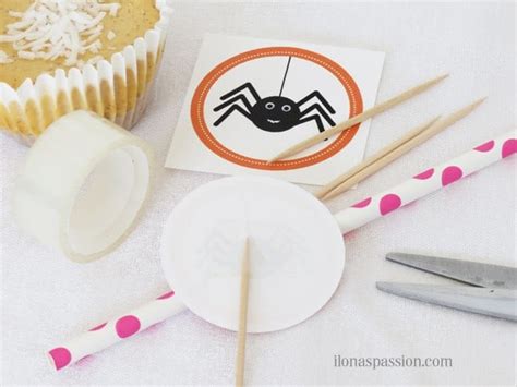 Diy Make Your Own Cupcake Toppers Ilona S Passion