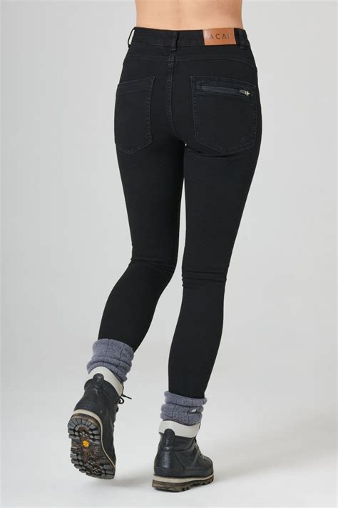 The Skinny Outdoor Jeans Black Denim