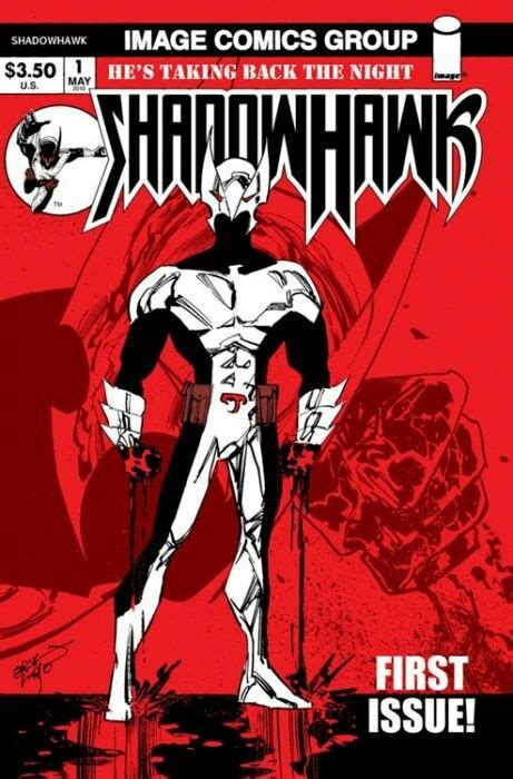Shadowhawk Image Comics 2010 1 Eric Larsen Cover Comic Book