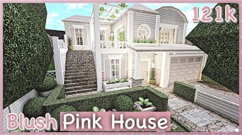 Bloxburg Blush House Exterior