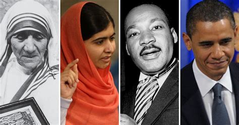 A Look At Nobel Peace Prize Winners Through History