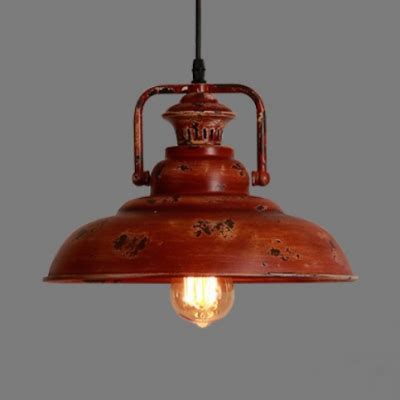 We like to think of pendant lighting as jewellery for a ceiling. Industrial Barn Hanging Ceiling Light Single Light ...