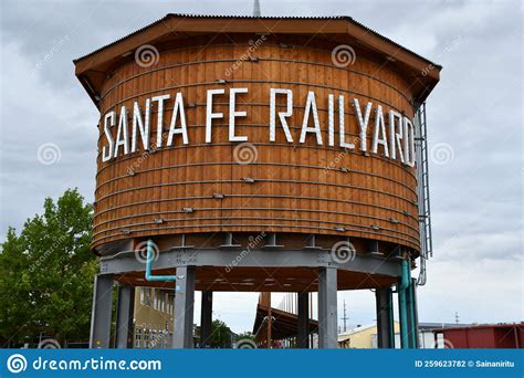 Santa Fe Railyard In Santa Fe New Mexico Editorial Photography Image