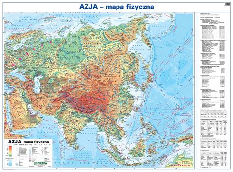 Mapa Azji