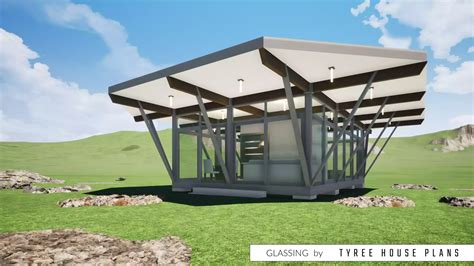 Glassing The Modern All Glass Home By Tyree House Plans