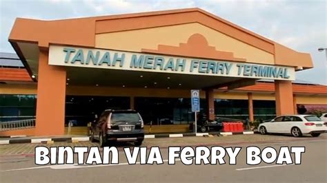 Our ferries will remain sailing on wednesdays only until further notice. Singapore to Bintan by Ferry - YouTube