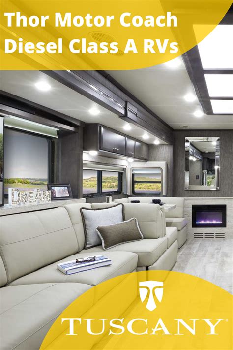 Feel At Home In A 2021 Tuscany® Luxury Class A Diesel Rv From The