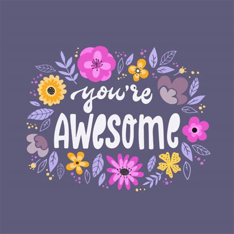 Youre Awesome Illustrations Royalty Free Vector Graphics And Clip Art