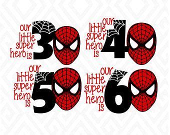 Free Spiderman Birthday Svg Free 580 SVG PNG EPS DXF File
