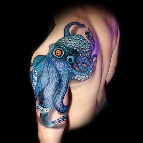 Realistic Octopus Tattoo Hot Sex Picture